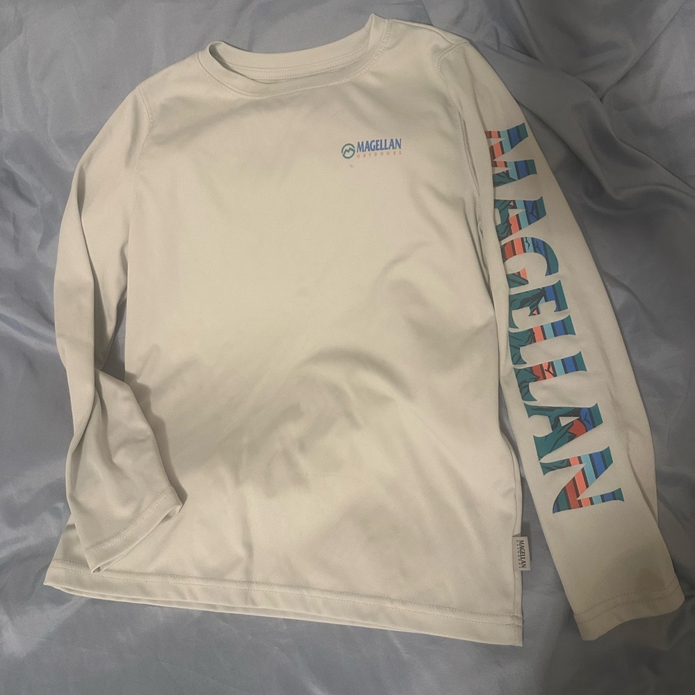 Magellan Outdoors Classic Fit Shirt - Light Gray Youth Small 8